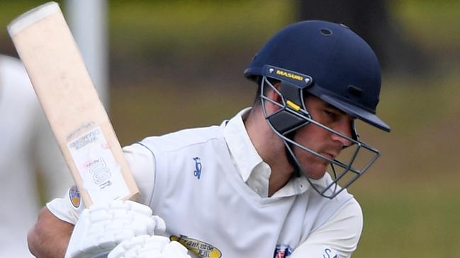 Tom Boxell batting for Long Island. Picture: Andy Brownbill