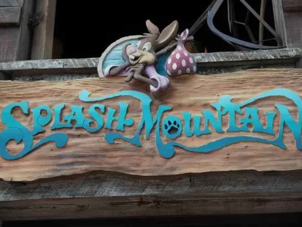 Splash Mountain log ride will soon close. Picture: Bryan R Smith/AFP via Getty Images