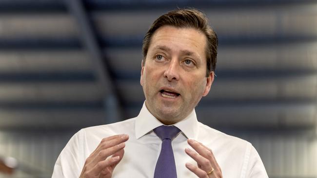 Victorian Opposition Leader Matthew Guy. Picture: David Geraghty