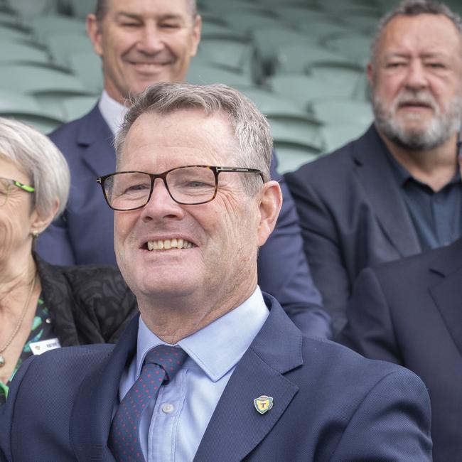 TFC AFL Club Inaugural Board of Directors, Chair Grant O'Brien at UTAS Stadium. Picture: Chris Kidd