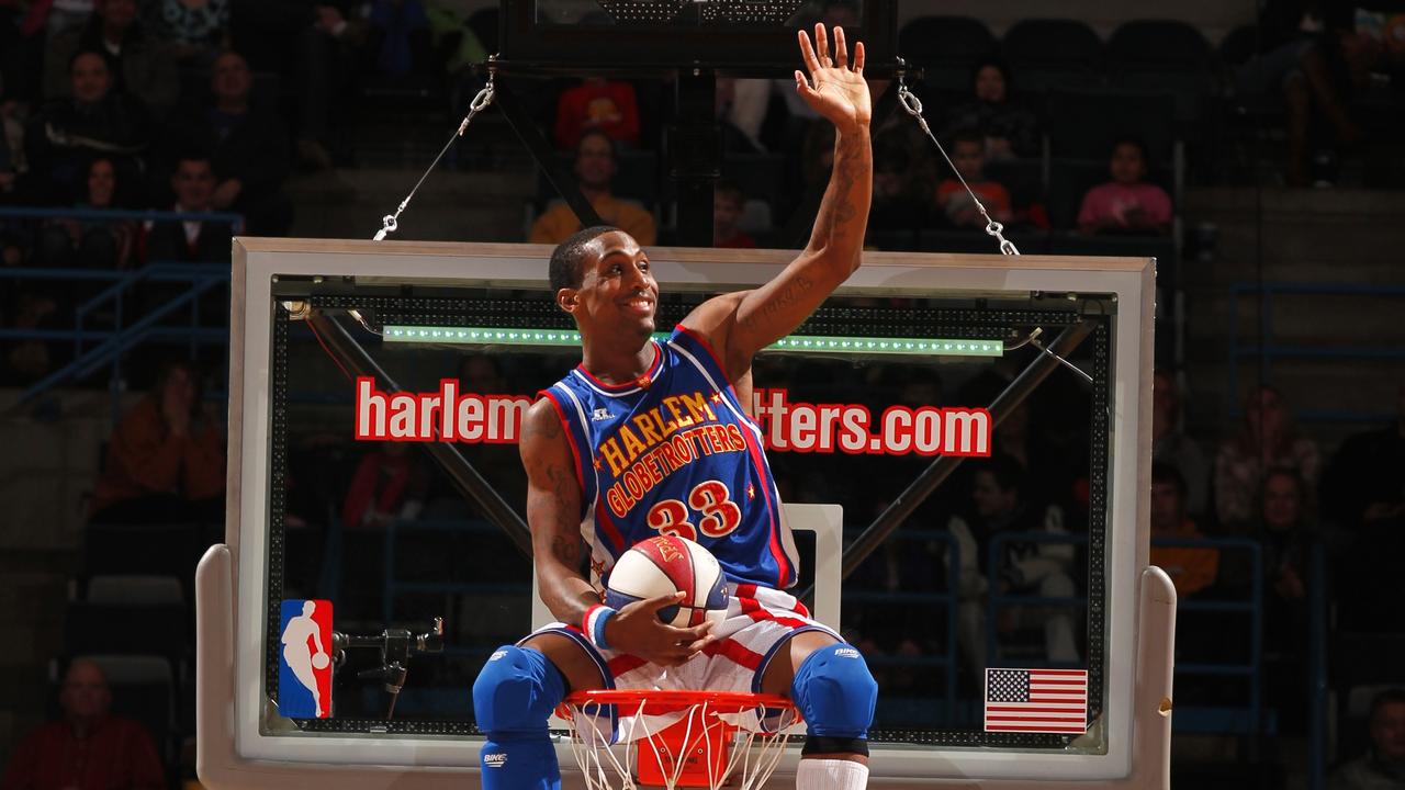 Harlem Globetrotters’ William Bull Bullard.