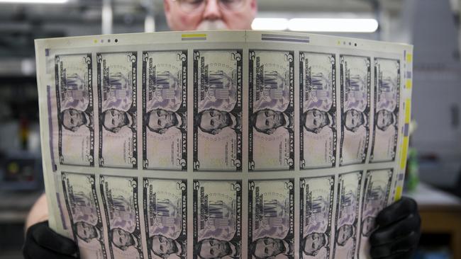 The US can now spend money it doesn’t have Picture: Bloomberg