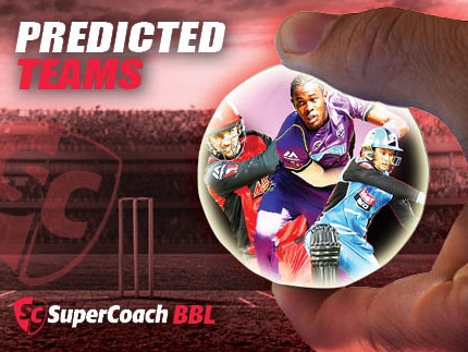 Round one predicted teams for BBL08.