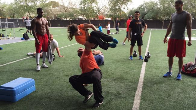 EXOS workouts designed for specific drills of NFL combine