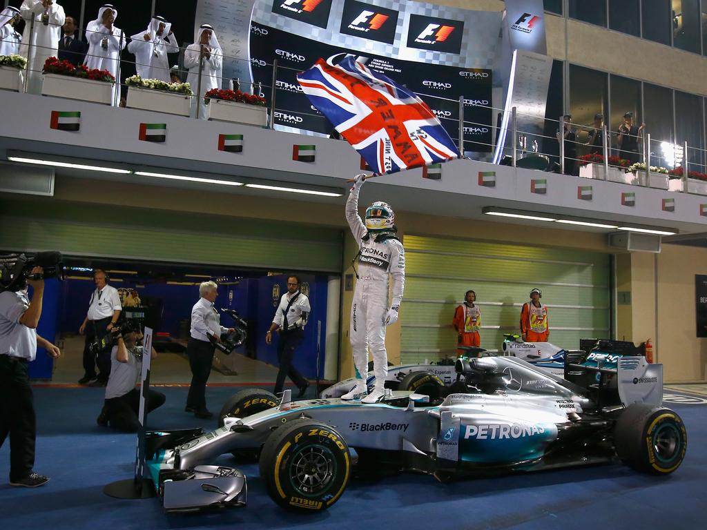 Lewis Hamilton On Top Of The World With Second Championship Win | Daily ...