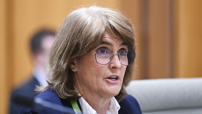 Reserve Bank Governor Michele Bullock said when it comes to the next move on interest rates ‘we are not ruling anything in or ruling anything out’. Picture: NewsWire / Martin Ollman