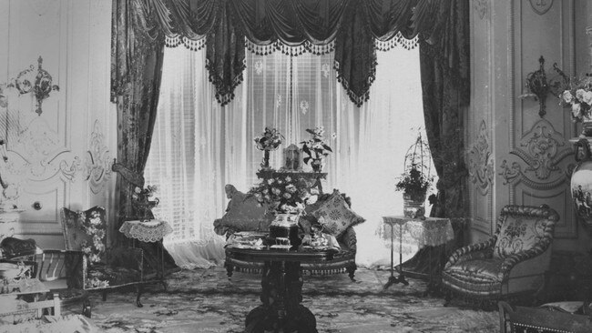 One if the opulent rooms in Caulfield’s Labassa Mansion, which is now managed by the National Trust of Australia. Picture: State Library of Victoria