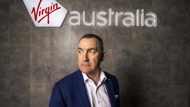 Virgin Australia CEO Paul Scurrah. Picture: Glenn Hunt