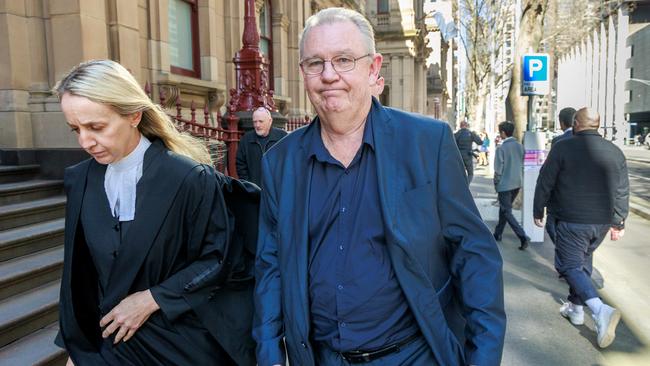 I Cook founder Ian Cook leaving Supreme Court. Picture: David Geraghty