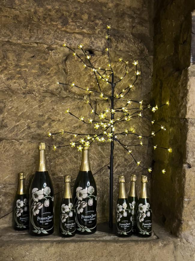 Perrier Jouet ‘tree’. Picture: Jenifer Jagielski