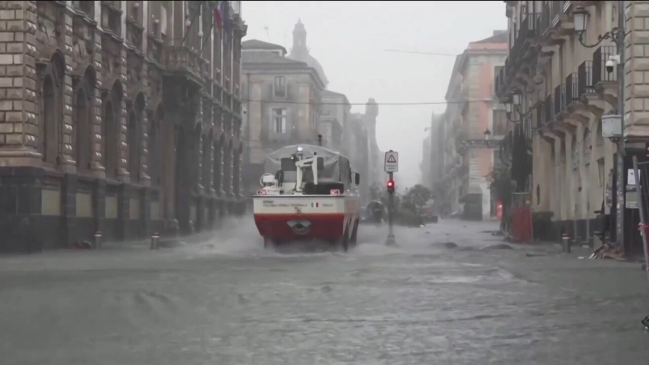 At least two dead as cyclonic storms hit Italy Daily Telegraph