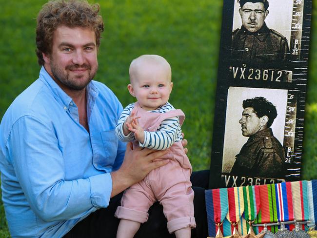 Tom Griffin has been researching his grandfather’s Anzac history.