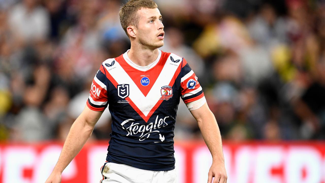 Sam Walker got the Roosters home late against the Titans.