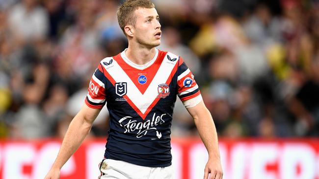 Sam Walker got the Roosters home late against the Titans.