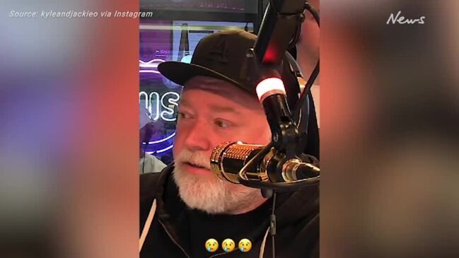 Jackie ‘O’ breaks down as Kyle Sandilands talks about domestic violence past