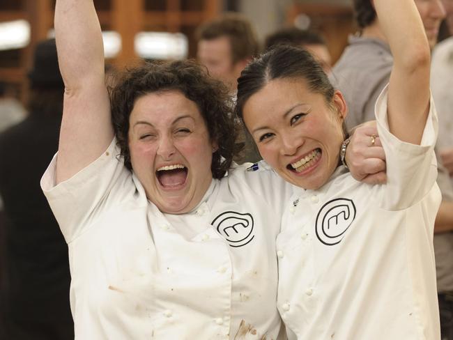 Goodwin with MasterChef runner-up Poh Ling Yeow.