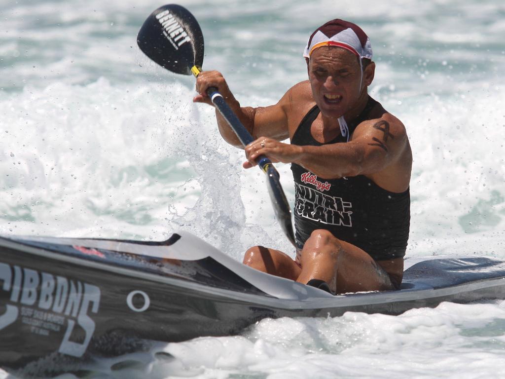 Kellogg’s Nutri Grain ironman series trials at Tugun Beach. Dean Mercer from Northcliffe.