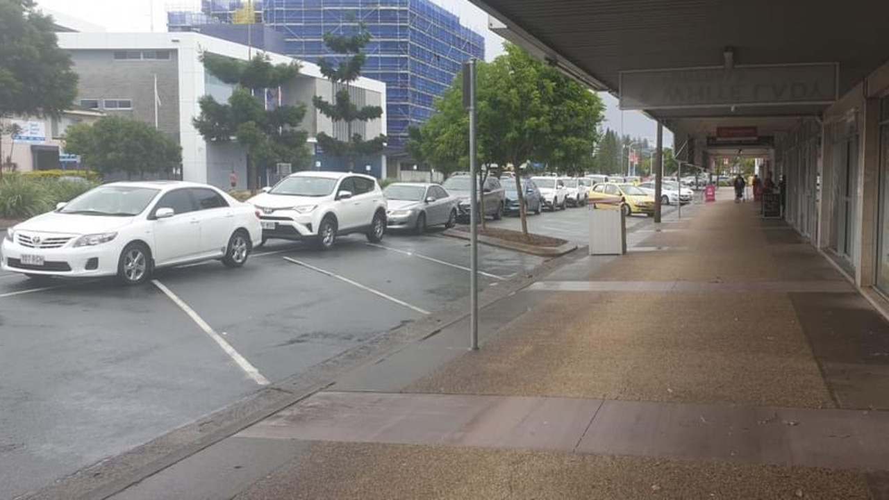 Queues at the QML Covid testing clinic at Tweed Heads. Pic: Facebook