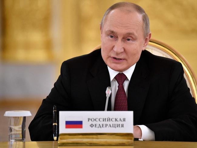 Russian President Vladimir Putin’s reported health issues have left the Kremlin in chaos. Picture: AFP