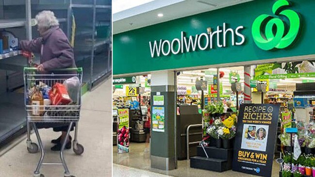 Woolworths will let the elderly and disabled have a special shopping period during which other customers are not allowed into stores.