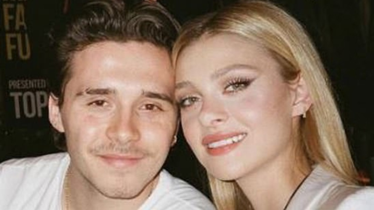 Brooklyn Beckham and his fiance Nicola Peltz.