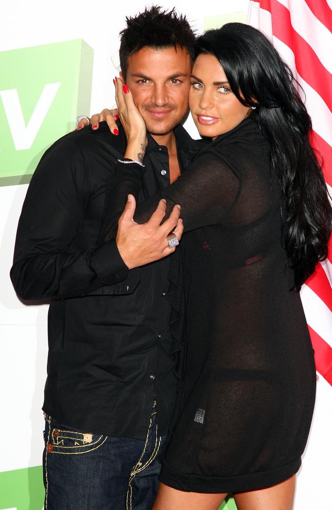 Katie Price and Peter Andre split in 2009. Picture: Gareth Cattermole/Getty Images