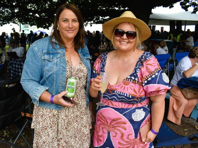 Tanya Cooney and Tania Patten at the Alex Scott &amp; Staff Woolamai Cup on Saturday, February 8, 2025. Picture: Jack Colantuono