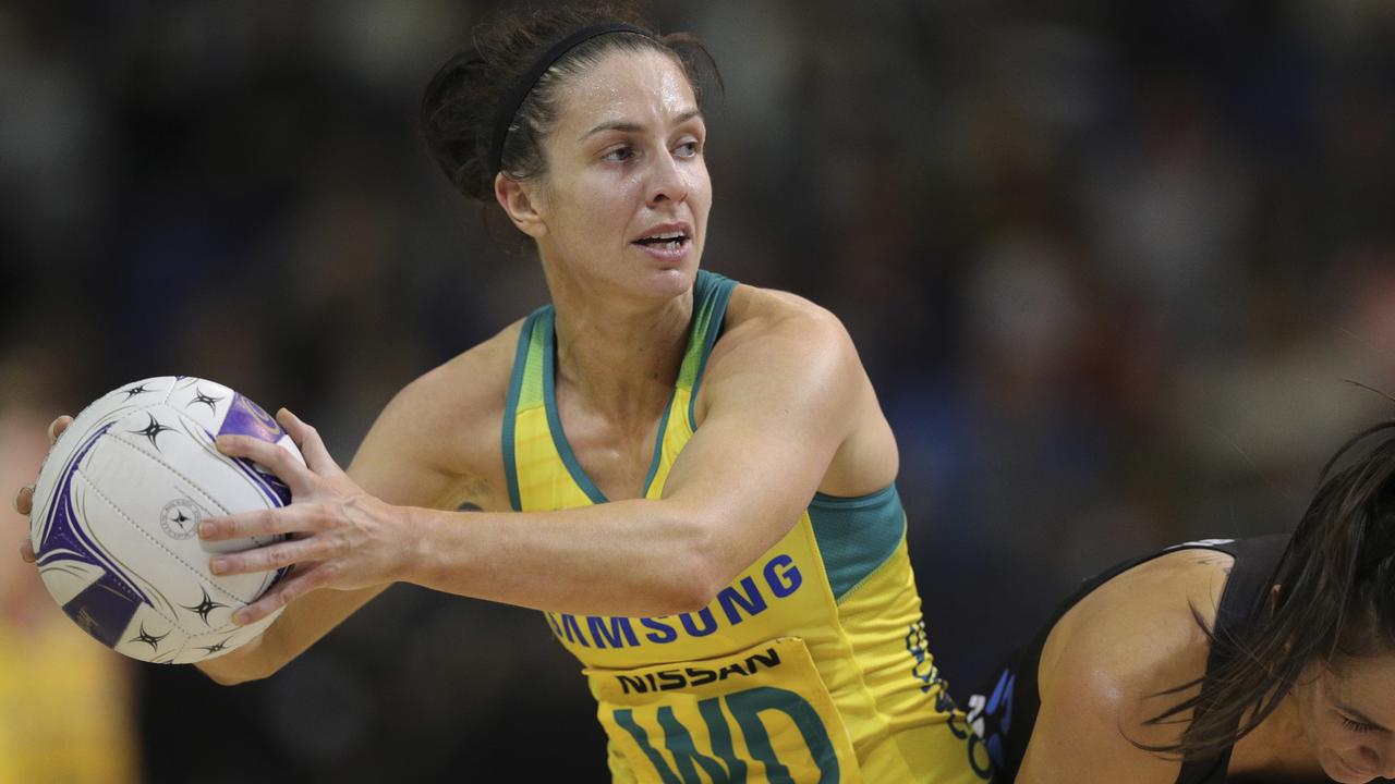 Ash Brazill has overcome injury to return to the Diamonds. Picture: Martin Hunter/AAP