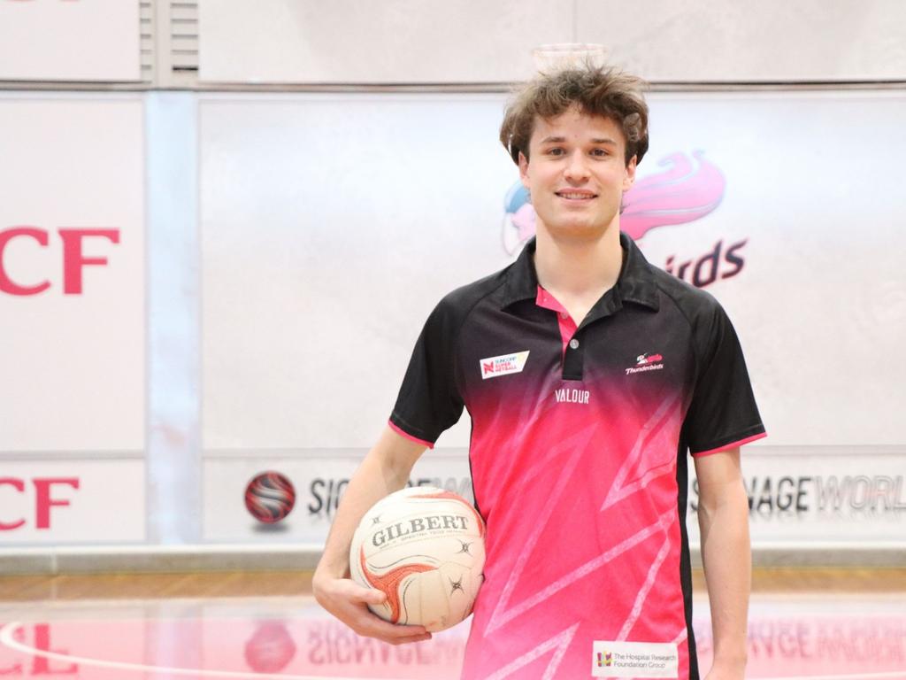 Thunderbirds training partner Aalen Davis. Picture: Adelaide Thunderbirds