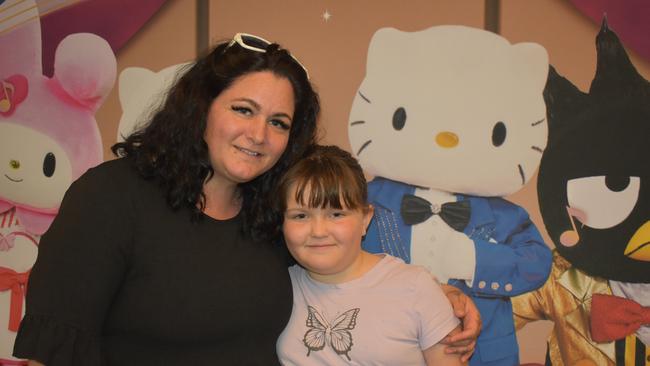 Danielle Runeback and Emelie Runeback at Hello Kitty’s Symphony Concert in Brisbane, Australia. Photos: Georgie Walker.