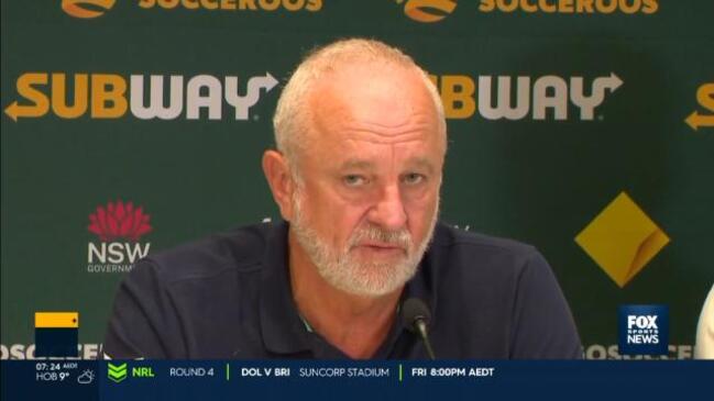 Graham Arnold outlines future goals for Socceroos