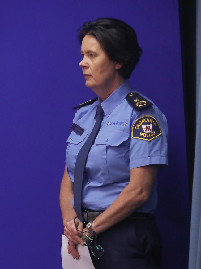 Donna Adams Deputy Commissioner Tasmania Police. Picture: Nikki Davis-Jones