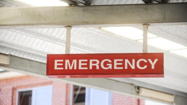 ON TIME: Grafton Base Hospital emergency department.