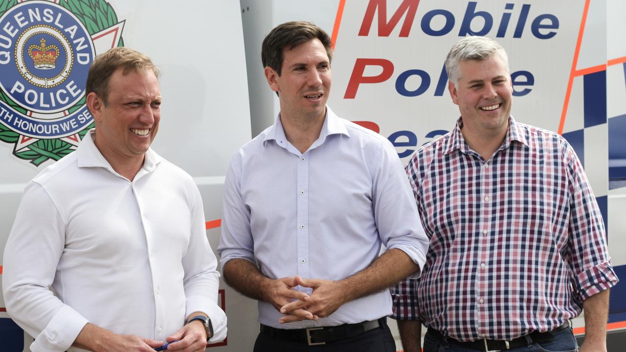 Queensland Premier Steven Miles was joined by Member for Bundaberg Tom Smith and Minister for Police Mark Ryan to announce a $20 million upgrade to the Bundaberg Police Station.