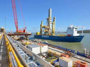 The Wiggins Island Coal Export Terminal at Golding Point has been at the centre of a long-running court battle. Picture: Murray Ware