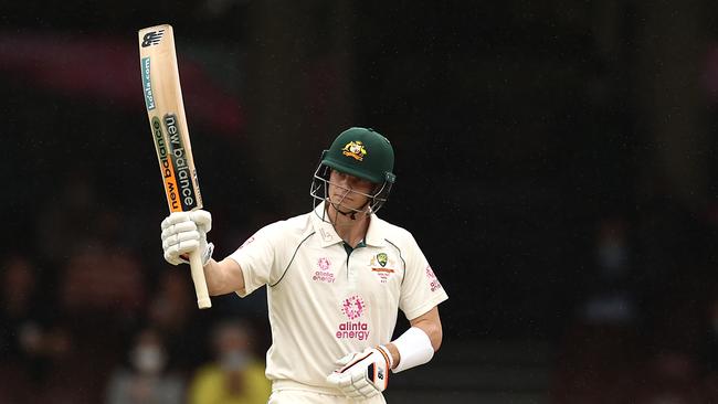 Steve Smith reaches a half-century at the SCG. Picture: Getty Images