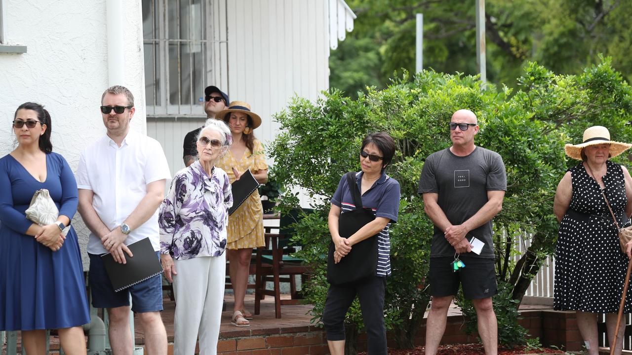 Potential buyers have been flocking to auctions as Australia’s property market explodes. Picture: Annette Dew