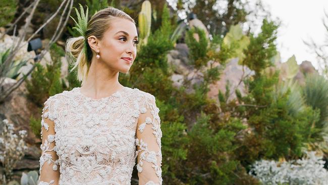 *ONE TIME WEB USE ONLY* Whitney Port wedding dress. Picture: Hannah Costello Contact hannah@hannahcostello.com for further usage.