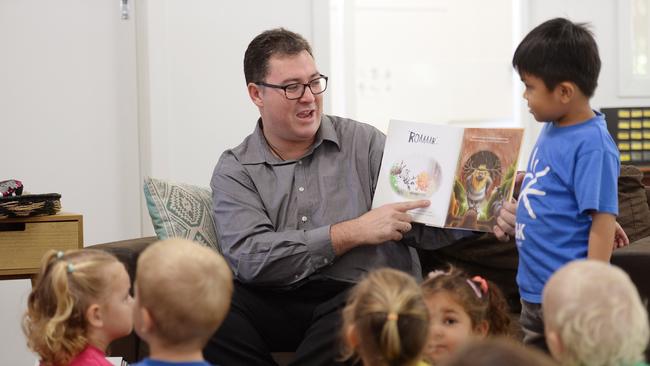 Story time at C&amp;K East Mackay Community Kindergarten with Dawson MP George Christensen. C&amp;K North Mackay Community Kindergarten was deemed to be ‘meeting NQS’ in the government audit on October 27.