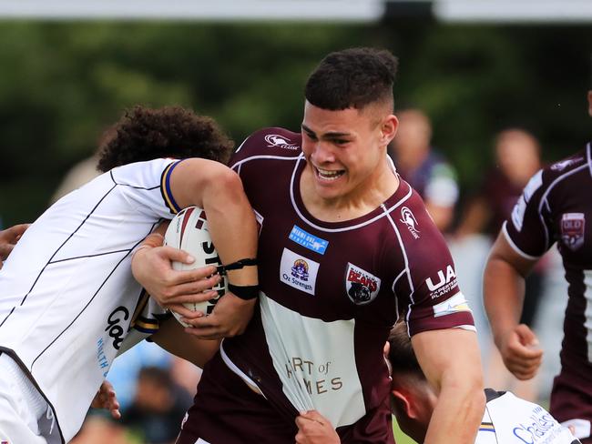 Burleigh Bears player Carsen Patu. Picture: Scott Powick Newscorp