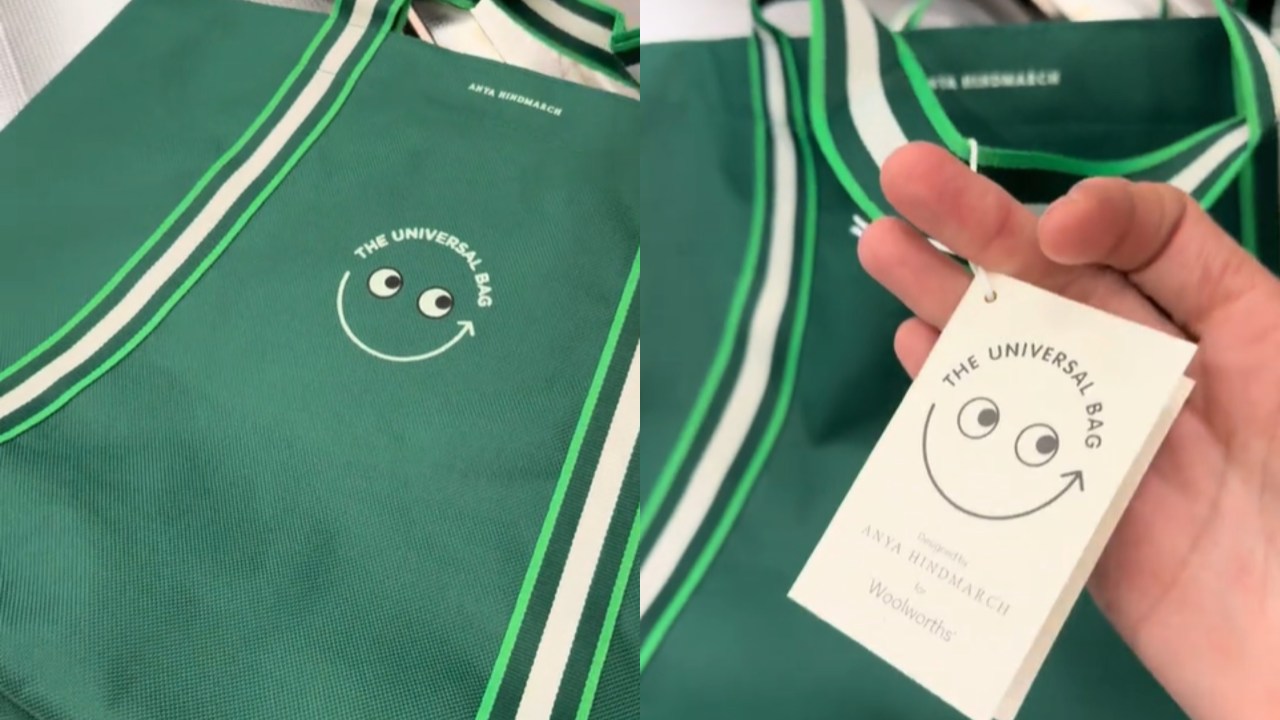 Woolworths launches limited edition Anya Hindmarch 'shopping