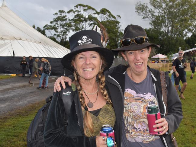Leanne Nash and Angie Parkin at Bluesfest Day 2, April 15, 2022. Picture: Liana Walker