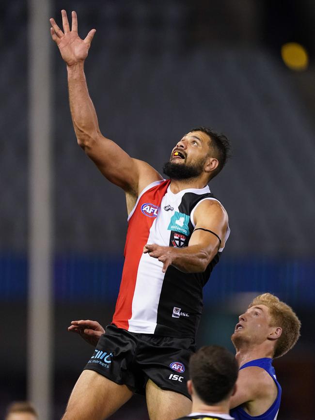 Paddy Ryder was one of five big St Kilda recruits.