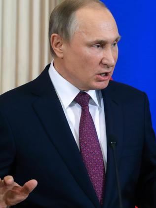 Russian President Vladimir Putin denies Russia had any involvement in the incident. Picture: AFP/Sergei Ilnitsky