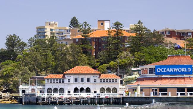 The Manly Pavilion is in an iconic spot at Manly Cove.