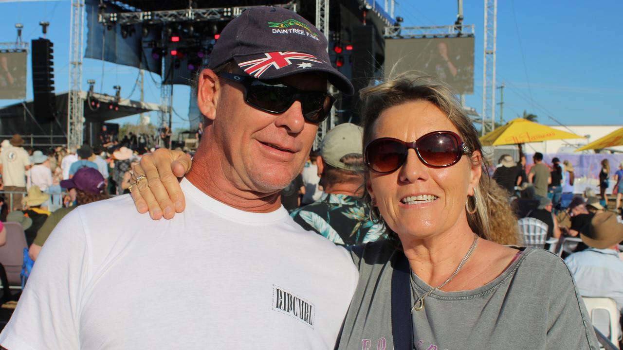 Chris and Vicky enjoyed the Lighthouse Rock 2023 festival in Bundaberg on Saturday, October 14.