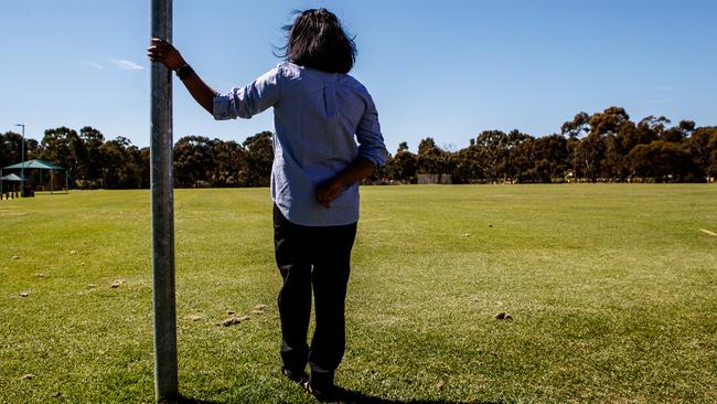 Nalika Subasinghe’s son has given up soccer after he was racially abused in a match last season. Picture: Matt Turner