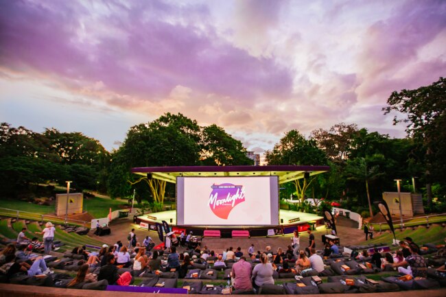 Night out with your dog. Picture: Moonlight Cinema