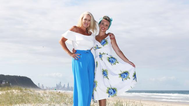 Lyn Paul has been the Gold Coast "Dating Angel" for almost a decade. She and her business partner Krystal Lea (right) coach women on how to date to find a lasting love. Photo: Jason O'Brien