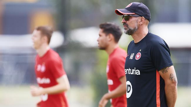 Wanderers coach Markus Babbel swore his way through a post-match press conference. Picture: Getty Images